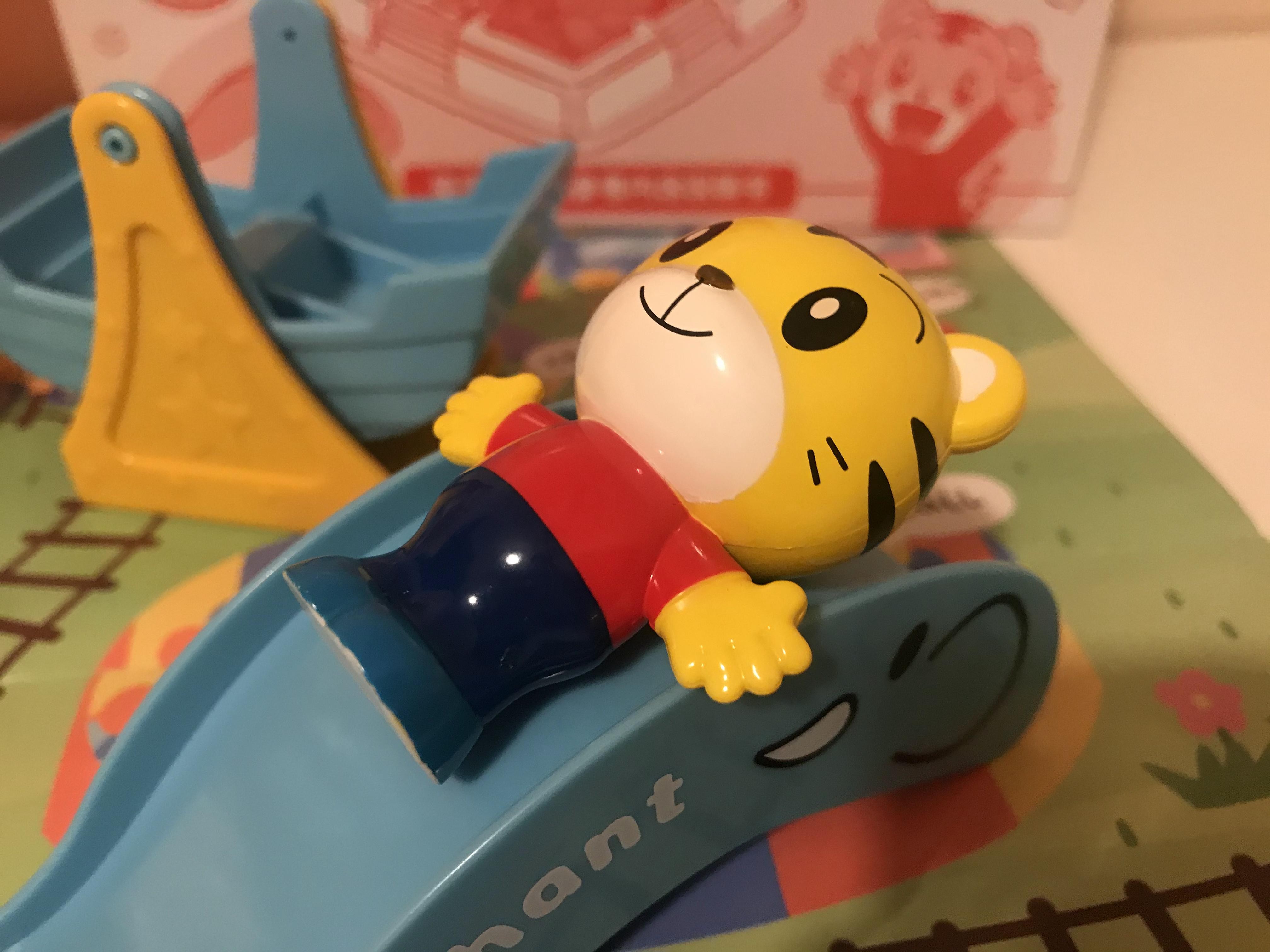 巧虎积木diy英语城堡早教玩具英语学习diy拼搭 包装微瑕 运输里面完好