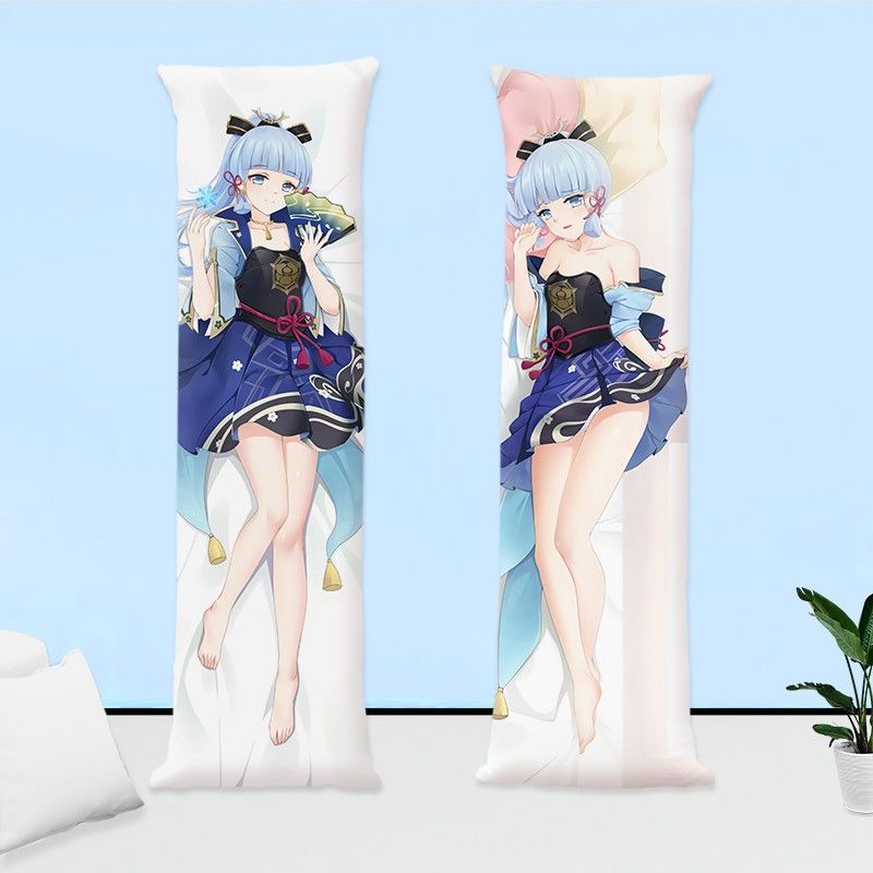 神里绫华抱枕蔓尔思特 原神 等身抱枕 长条夹腿靠枕抱枕套 神里绫华