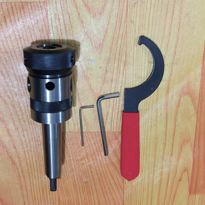 磁力钻磁座钻丝锥夹头 莫氏锥柄mt2 3 4 5攻丝夹具 bt40丝锥刀柄 mt3