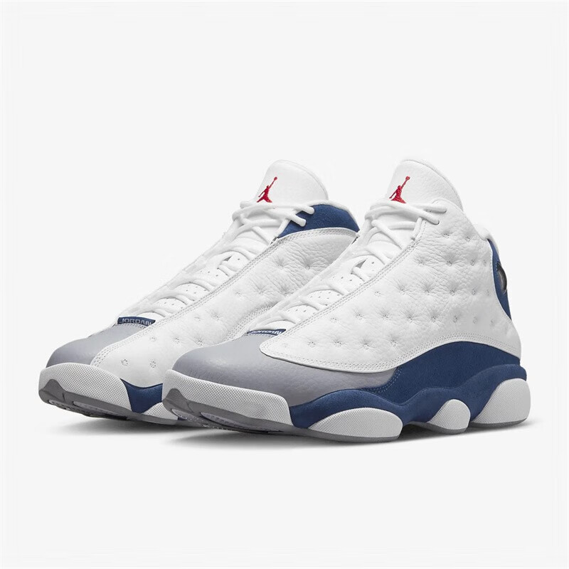 耐克nike air jordan 13男款法式蓝白经典复古篮球鞋aj13 414571-164