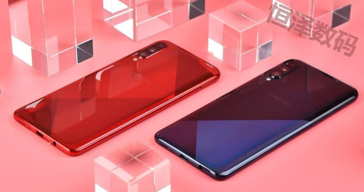 samsung/三星 galaxy a70s sm-a7070通4g原装行货手机 a70珊瑚橙 128