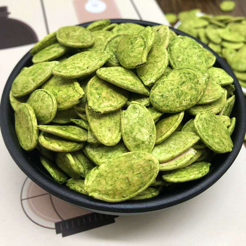 大颗绿茶瓜子南瓜子500g散装白瓜子抹茶瓜子250g坚果零食炒货1斤500g