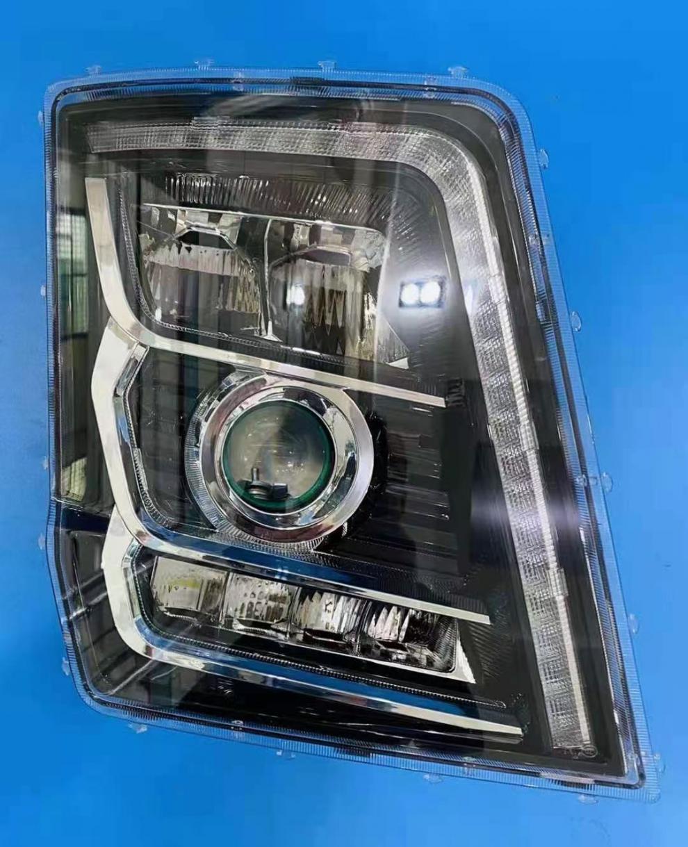 适用于陕汽重卡x5000全led大灯总成前大灯前照灯原厂改装超亮 x5000