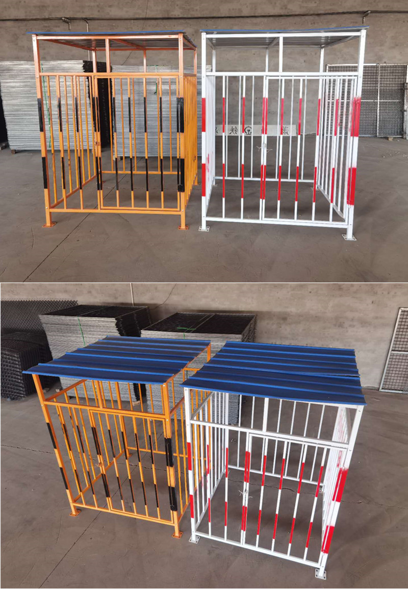 定制工地一级二级配电箱防护棚安全用电防护围栏临时配电柜防雨防砸罩