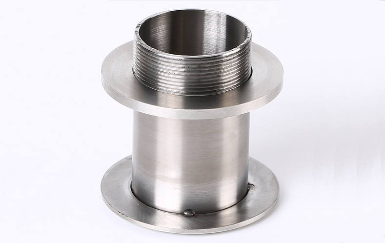 304不锈钢穿墙套管车间洁净过墙管套单片管子防水卫生级装饰套筒 304