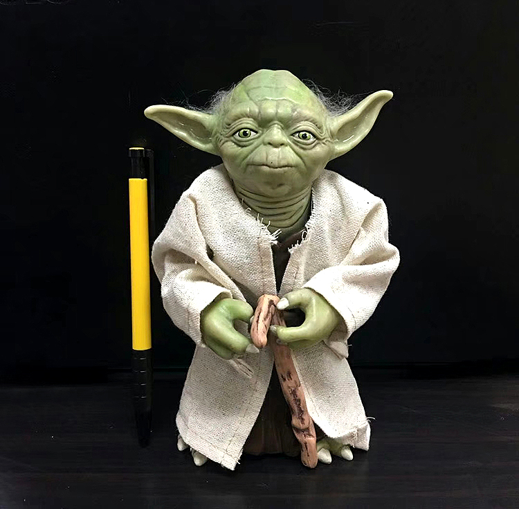 尤达大师 yoda尤达大师模型收藏品仿真玩偶 星球大战玩具男孩生日礼物
