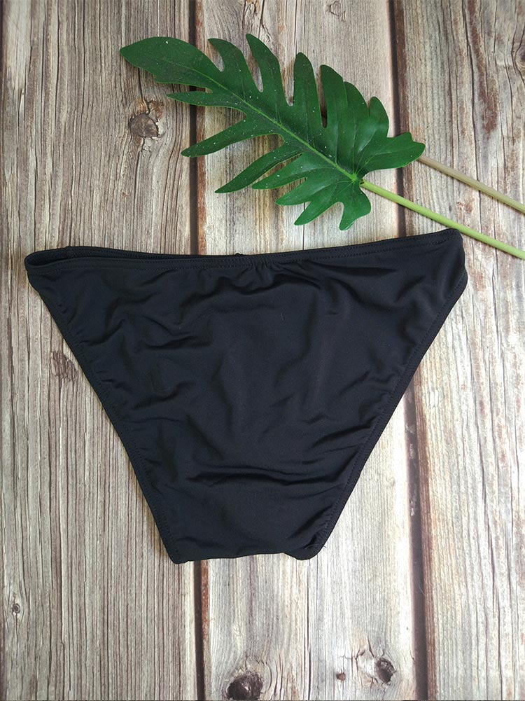 男士健美比赛三角裤健身高力内裤低腰细边比基尼紧身 中兰色 哑光 xxl