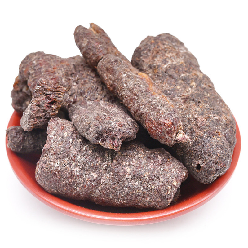 紫草茸250克中药材紫胶紫梗棒状虫胶胶质紫草茸