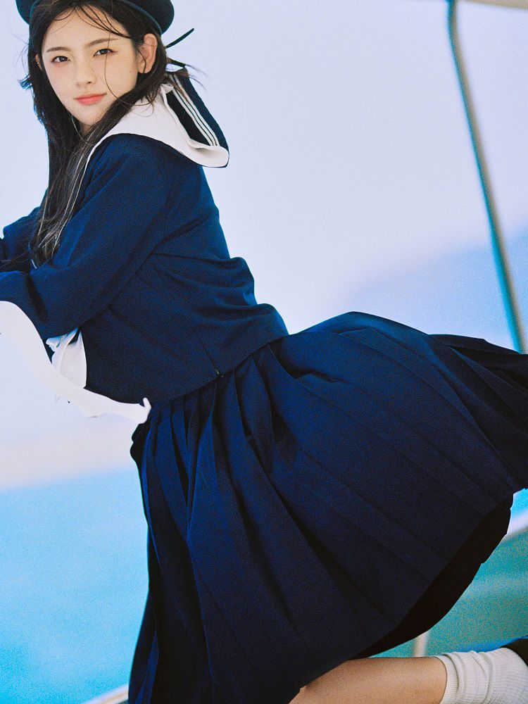 水手服女学生装-水手服女秋季jk制服套装海军领学院风白领-基础款
