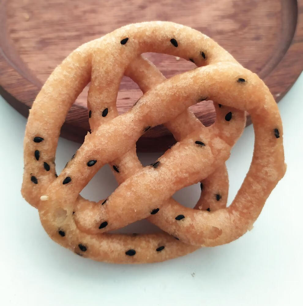 广西玉林土特产翘连糖环老味道年货特色小吃糯米点心即食包装零食 翘