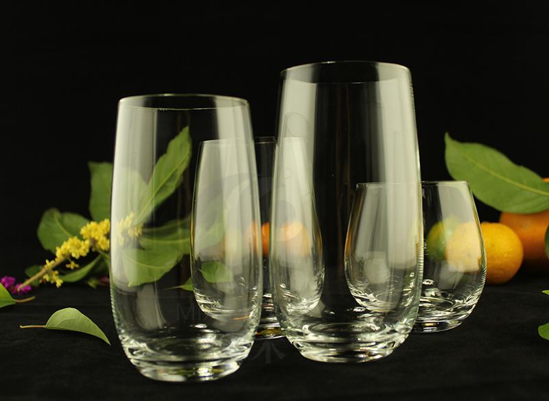 酒术威士忌酒杯酒吧鸡尾酒杯家用水晶玻璃长饮柯林杯海波杯 320ml