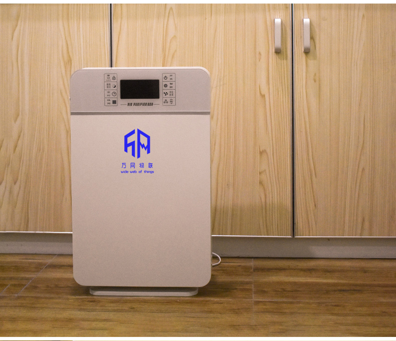 西默万网物联 空气净化器 智能家用去除甲醛雾霾PM2.5氧吧...-京东