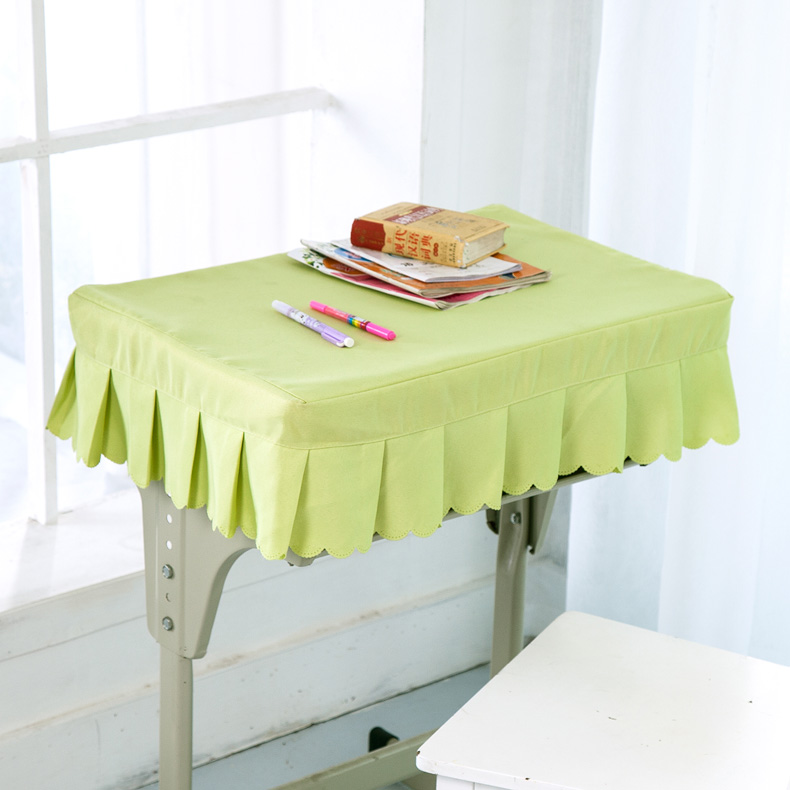 小学生桌布桌罩课桌套40*60单人课桌桌套罩学校桌套学生课桌桌布 浅