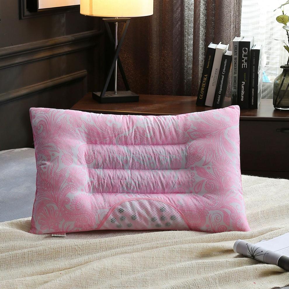 成保健枕 决明子养生护颈枕头单 薰衣草荞麦枕芯 小蜜蜂决明子 40*70