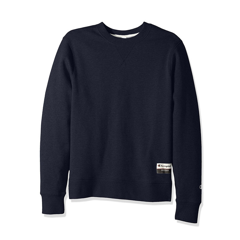 全球购男装 champion男式authentic originals秋冬长袖卫衣 深灰色 m