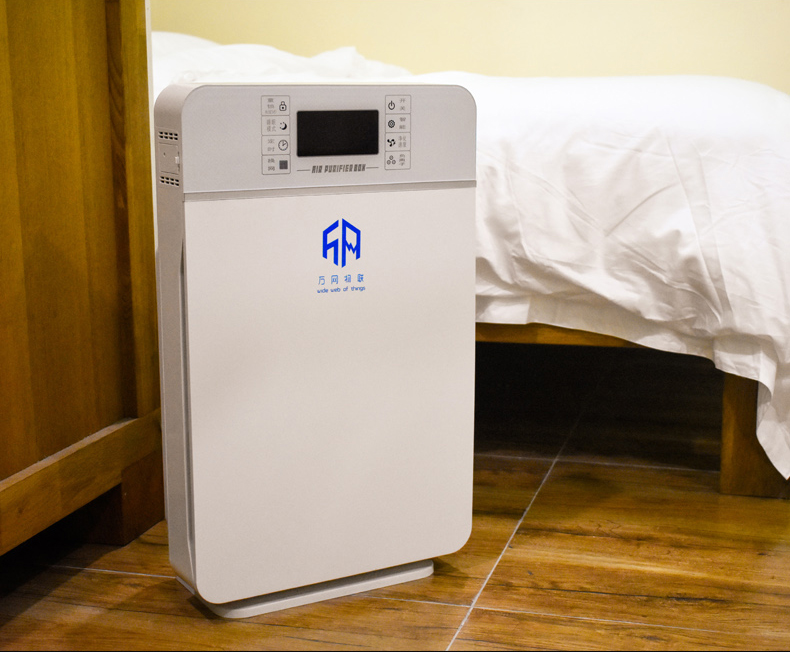 西默万网物联 空气净化器 智能家用去除甲醛雾霾PM2.5氧吧...-京东