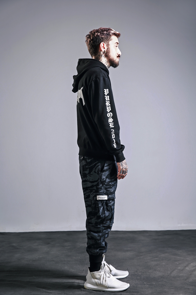 英装欧美潮牌比伯同款高街bieber fog purpose tour 高街连帽卫衣男女