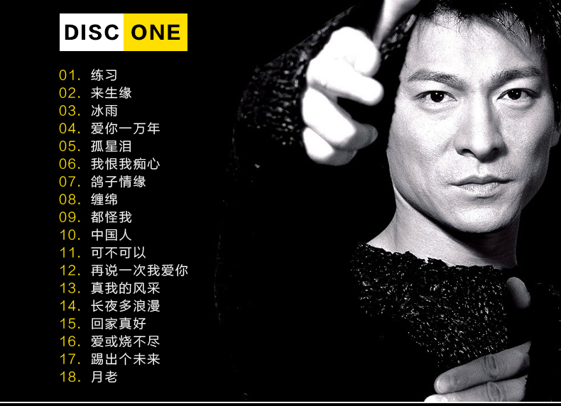 刘德华cd光盘正版音乐专辑 经典老歌曲汽车载cd碟片无损黑胶唱片