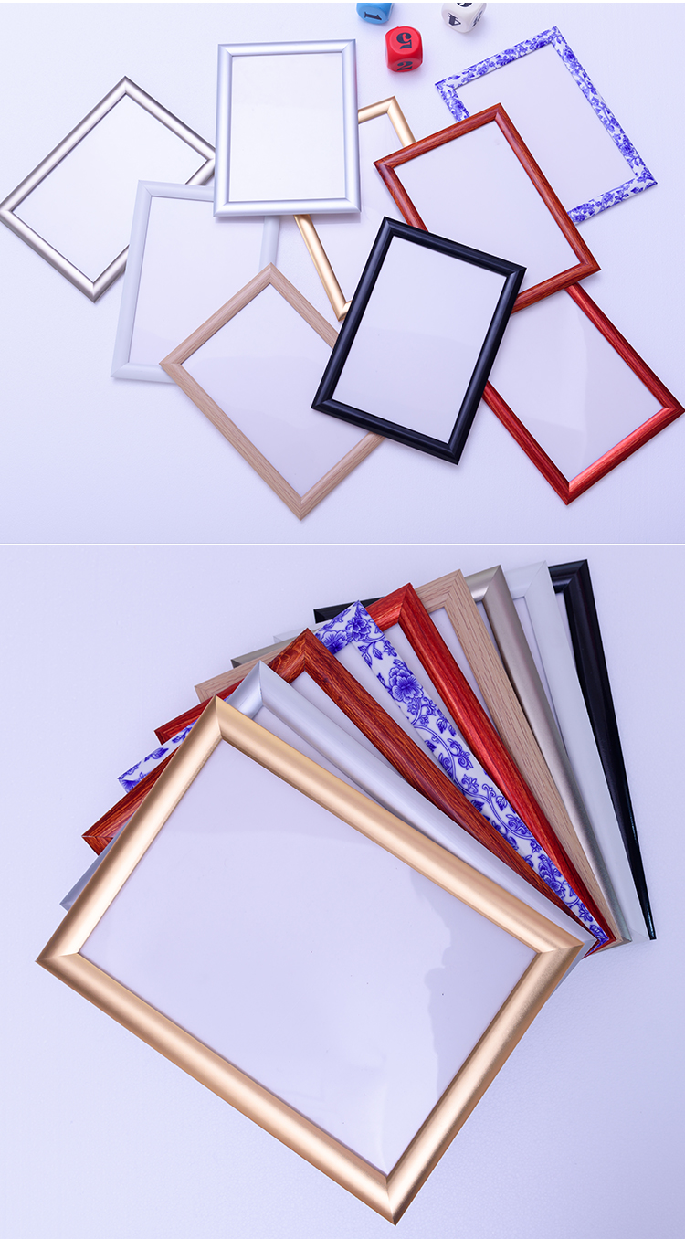 别颖新品铝合金海报框开启式电梯广告框架营业执照a3画框a4大相框挂墙