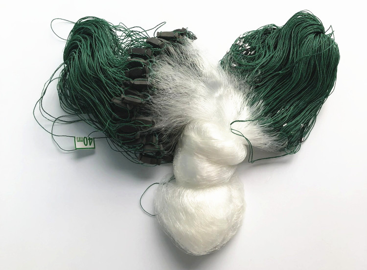 槐渔18米70米单层捕鱼网渔网加粗进口丝网出口网俄罗斯网抓鱼网捉鱼网