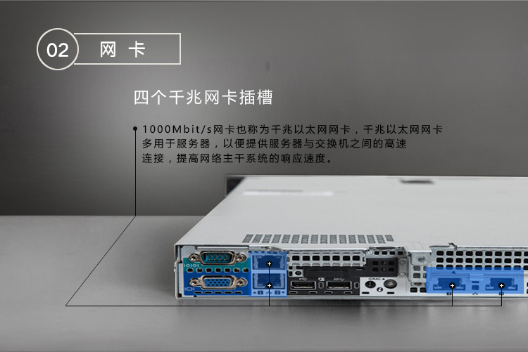 DELL 戴尔R430 1U机架式ERP服务器主机可升级H7...-京东