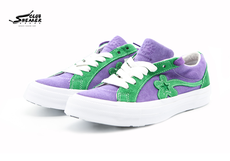 匡威converseonestarxgolflefleurttc小花联名休闲板鞋162126c39