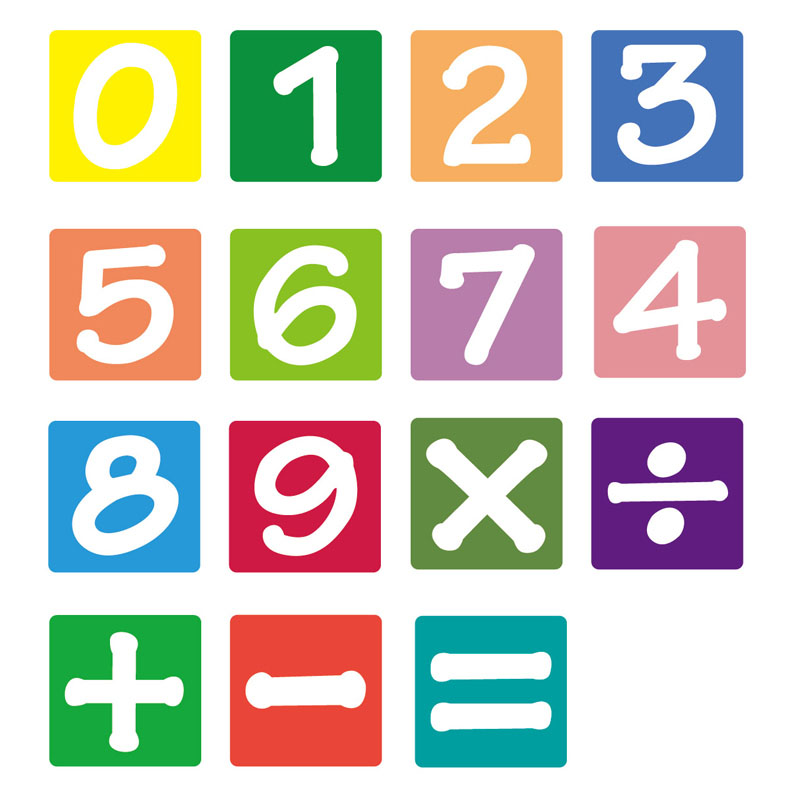 飞博士磁性软白板贴彩色数字磁力贴冰箱贴儿童早教认字教学黑板墙贴一