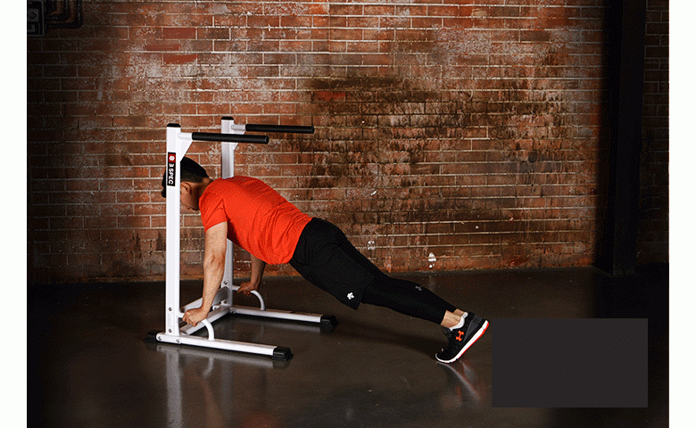 多功能双杠架室内家用健身器材俯卧撑支架引体向上单双杠训练器 白色