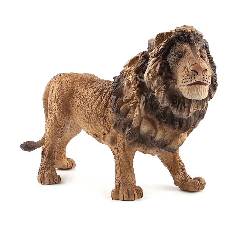 澄可实心仿真动物模型野生动物玩具野马斑马毛驴白马儿童认知摆件八骏