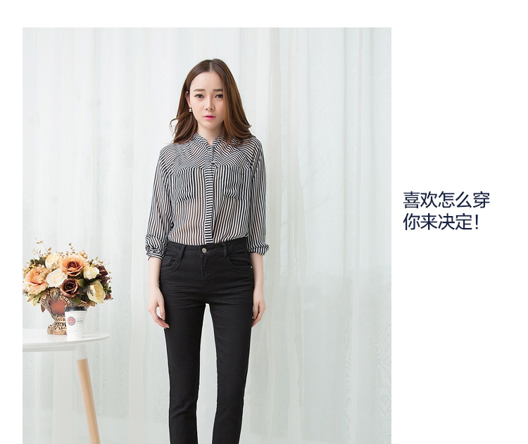 
                                        康曼德 牛仔裤女直筒弹力修身显瘦铅笔裤长裤 12005 深蓝色 27码*2尺                