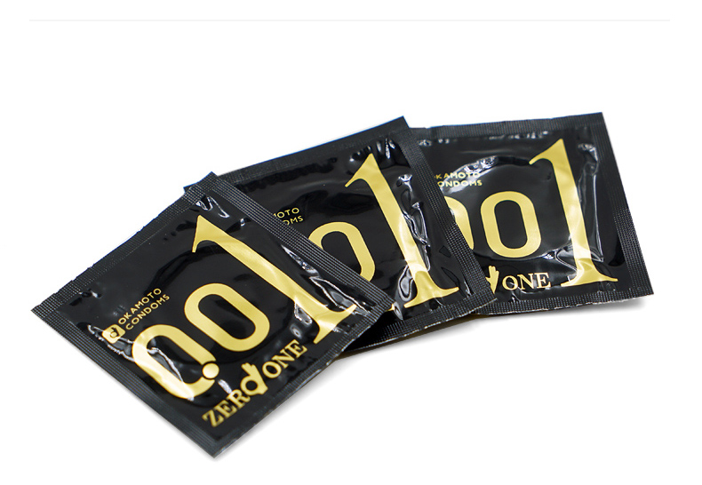 日本冈本okamoto001大码避孕套超薄原装进口安全套001mm大号l号幸福