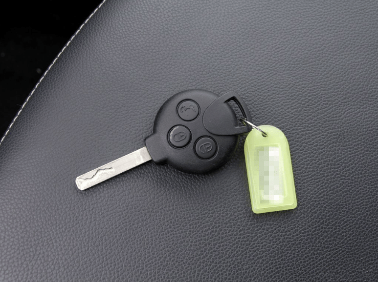 新款smart真皮钥匙包 斯玛特专用钥匙套 车用钥匙包 smart遥控套 编织