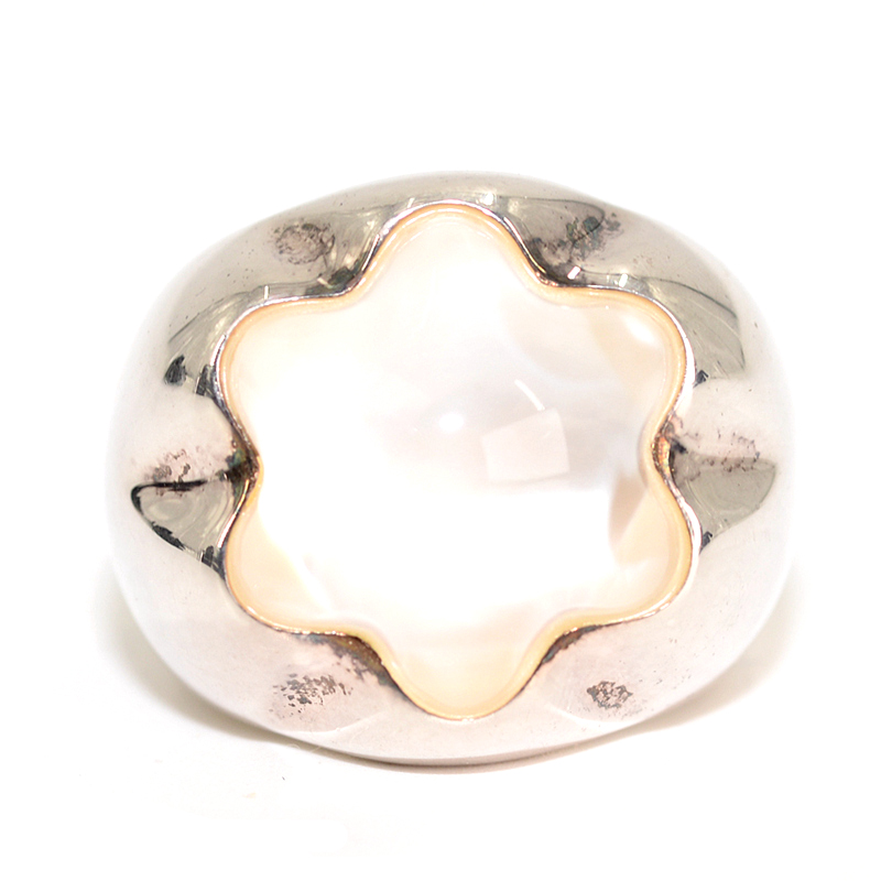 【二手9成新】montblanc万宝龙925纯银戒指54号