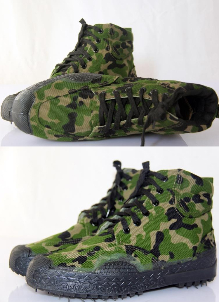 丛林高帮作训鞋 户外cs登山鞋 高腰球鞋 军训迷彩鞋 解放鞋2016新款