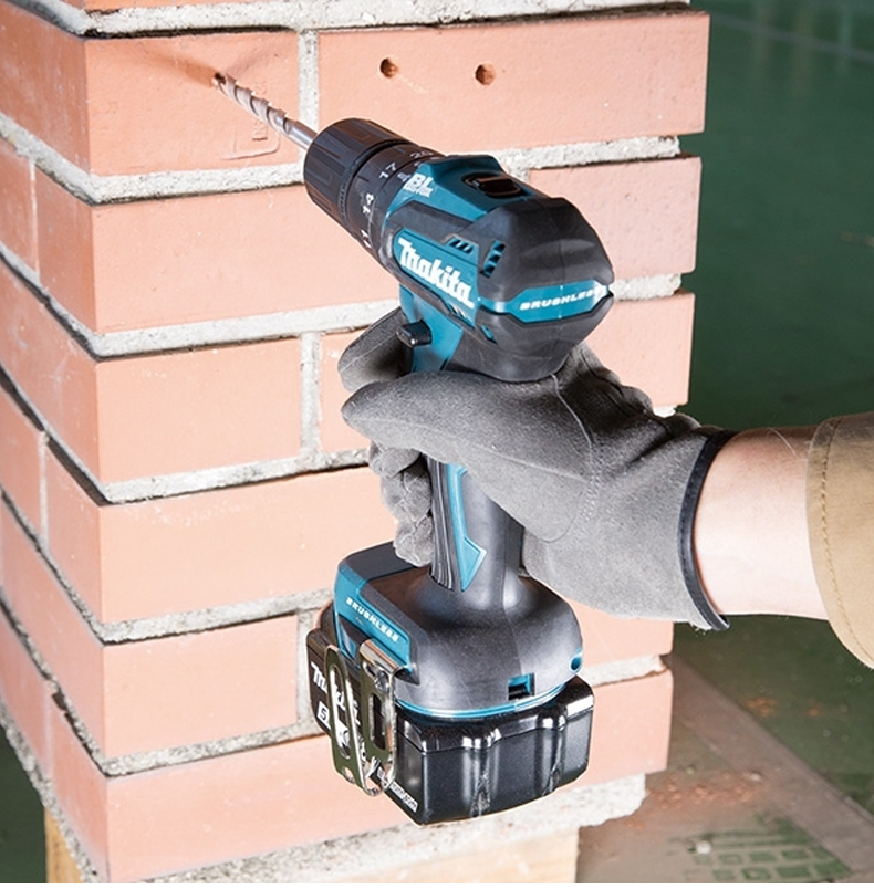 电钻dhp483锂电无刷电动起子机木工手电钻18v电动工具冲击起子冲电钻