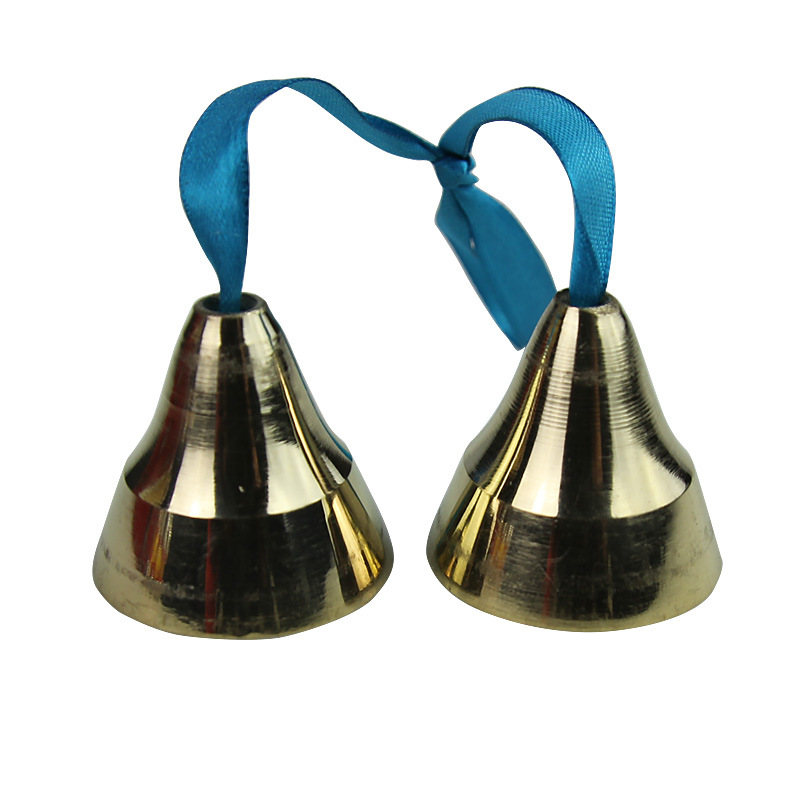 炎黄 限时 打击乐器 碰钟 碰铃 带绳碰钟一对撞钟 响铜绳碰钟小号_ 8