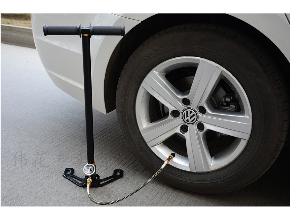 定做高压打气筒30mpa40mp手动型三级四级油冷不锈钢气