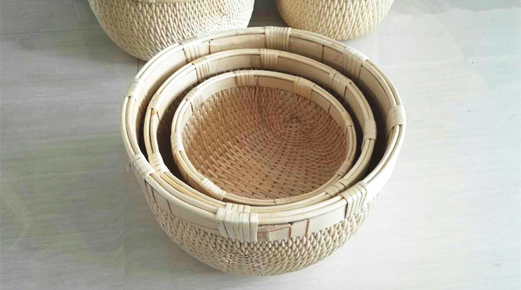 恋品惠唐坊园艺手工艺品柳条笆斗米斗收纳柳编筐柳匾竹筐簸箕竹匾竹篮