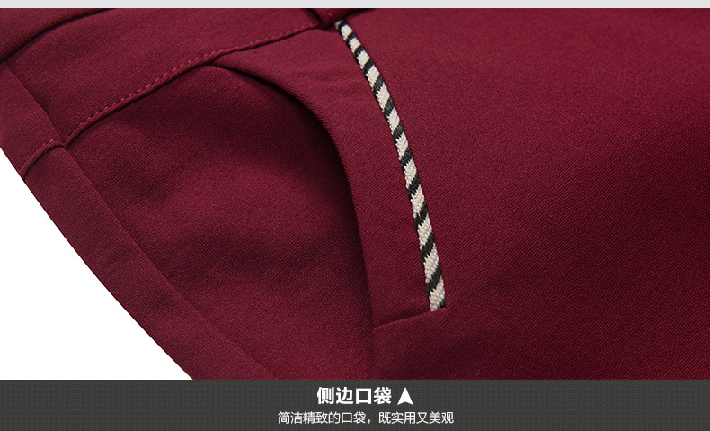 恒源祥2015中老年女裤春秋修身显瘦高腰直筒裤妈妈装外穿西裤长裤 3#红色 33 二尺六