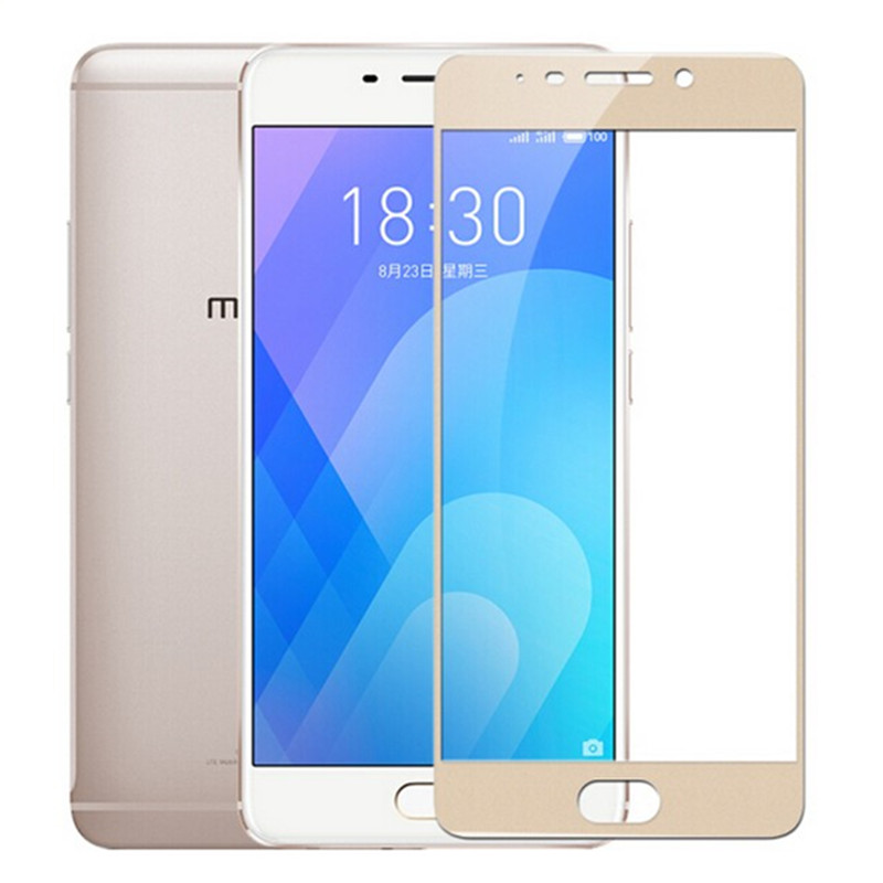 疯壳魅族魅蓝note6钢化膜全屏覆盖m6note玻璃手机膜m721q高清防指纹0