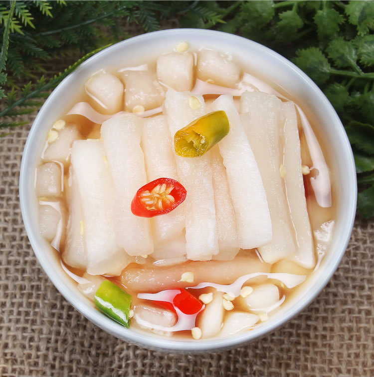 酸萝卜泡菜 酸辣萝卜条咸菜腌萝卜自制特产农家糖醋泡萝卜下饭泡菜