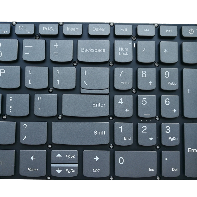 潮 5000 320-15ikb 320-15iap 320-15ast 键盘英文 灰色带背光 联想