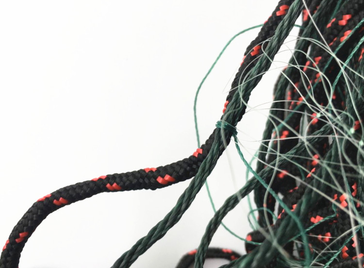 槐渔2-6米绳子网 三层流水网 大流网 超加重渔网