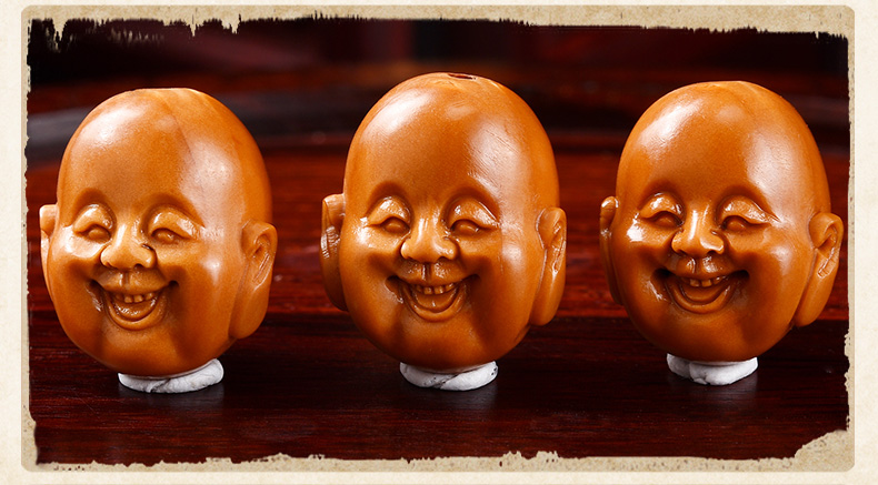 橄榄核手串 笑口常开小籽 文玩手串男橄榄核雕十分开心 南工大师刘琴