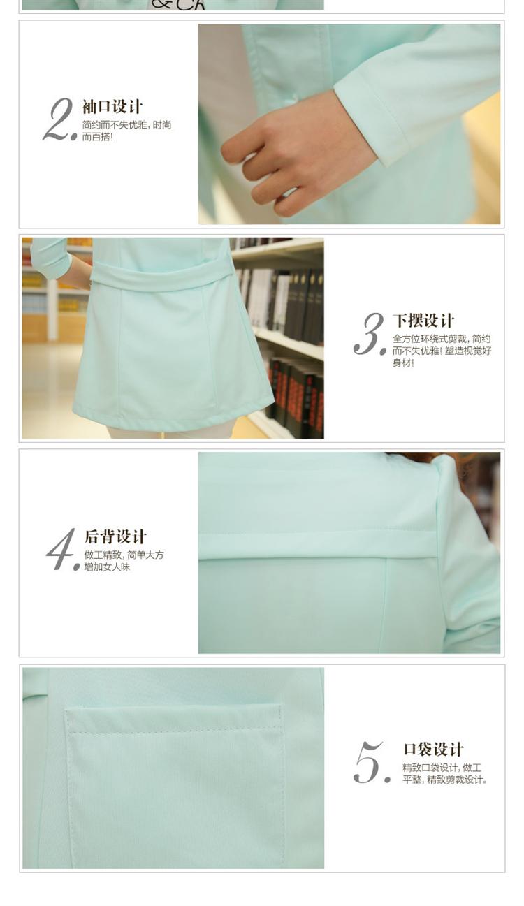 九月女装店*秋装新品韩版女装修身显瘦西装HXBXF337 白色 XL