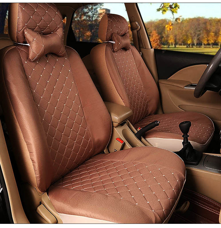 适用于大众新老款捷达春天伙伴前卫汽车坐垫套座套全包布艺四季通用
