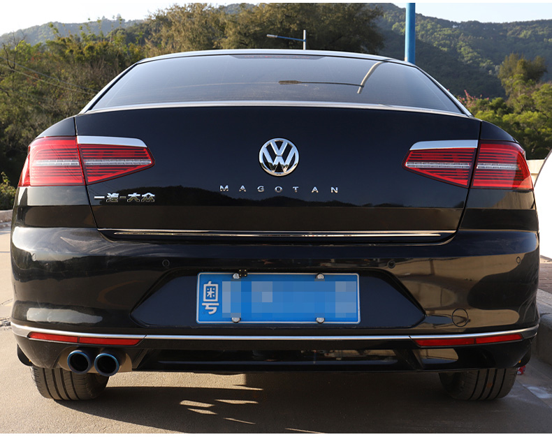 进初 适用于大众新迈腾车标改装饰 字母magotan英文尾标装饰贴 后备箱