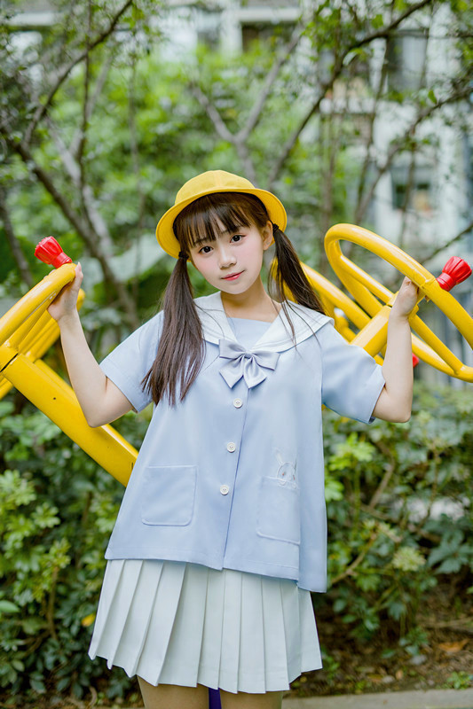 小动物幼稚园jk制服幼稚园水手服夏款 预售,白色单下裙(8.05发) s