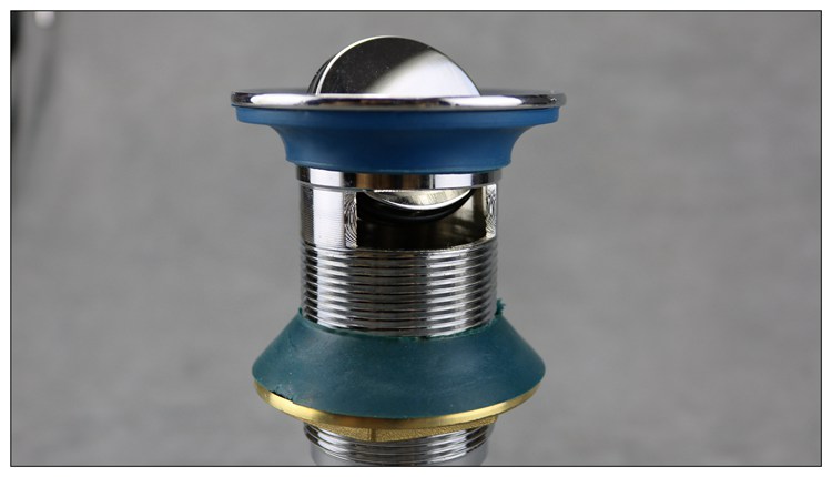 全铜翻板式弹跳式洗手盆下水器面盆瓷盆下水口洗脸盆去水器排水栓