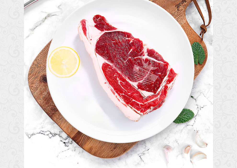 福美优选内蒙古牛肉眼500g草饲牛眼肉整肉原切火锅烧烤食材可做咖喱